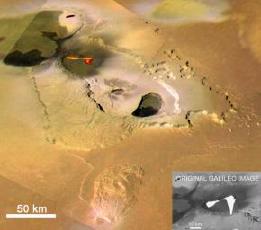 Io erosion