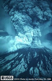 Mt. St. Helens eruption