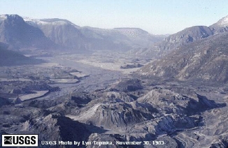 Hummocky Terrain near Mt. St. Helens